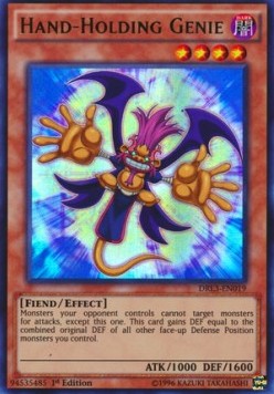 Hand-Holding Genie 