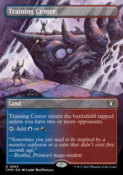 Training Center (V.2) - Commander Masters Extras