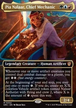 Pia Nalaar Chief Mechanic 