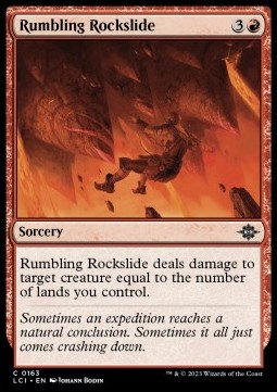 Rumbling Rockslide 