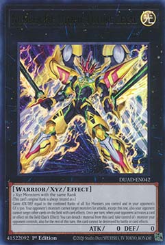 Number F0 Utopic Future Zexal (V.1 Ultra Rare) 