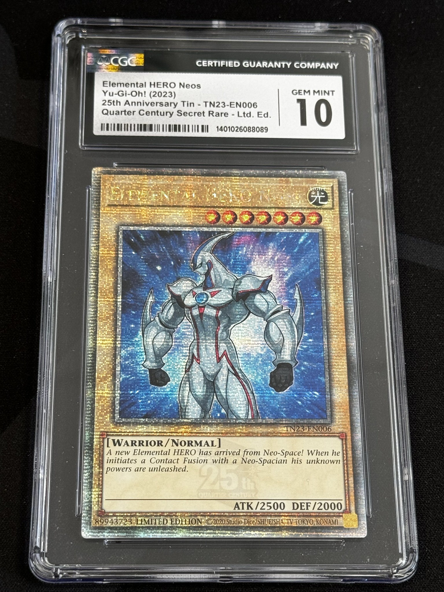 Elemental HERO Neos - TN23 6 - English - CGC 10 