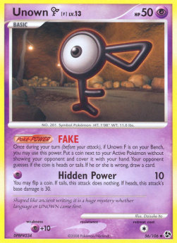 Unown [F] Lv.13 