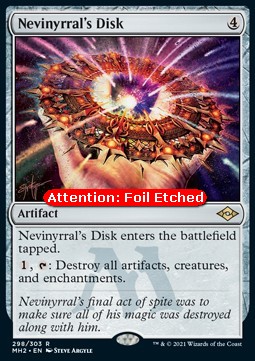 Nevinyrral's Disk (V.2) 