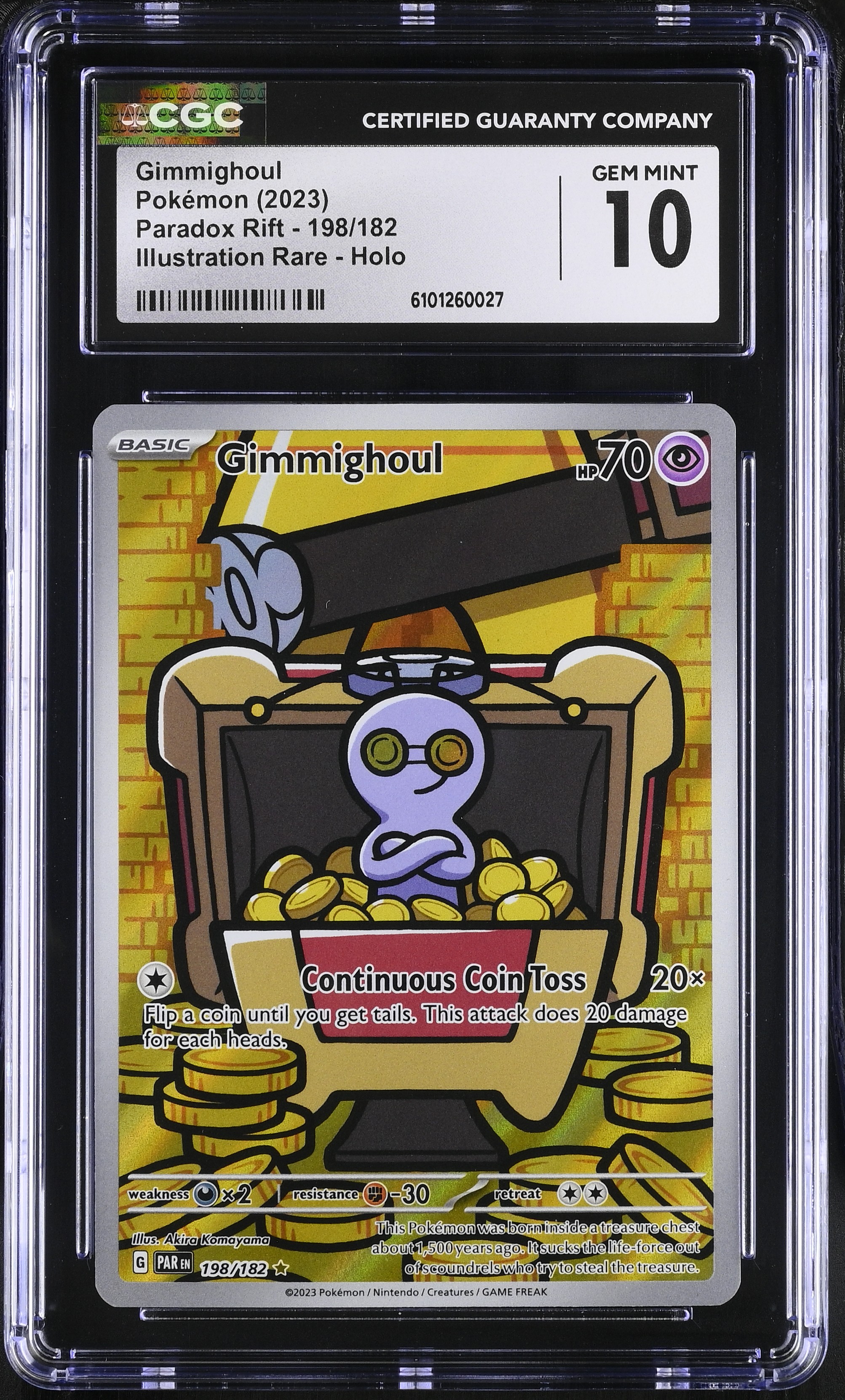 Gimmighoul - PAR 198 - English - CGC 10