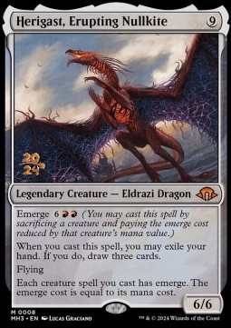 Herigast Erupting Nullkite - Modern Horizons 3 Promos 