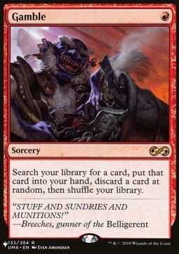 Gamble - Secret Lair Drop Series Secretversary 2021 