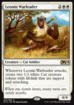 Leonin Warleader - Core 2019 Promos 