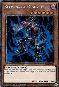 Blowback Dragon (V.1 Platinum Secret Rare) 