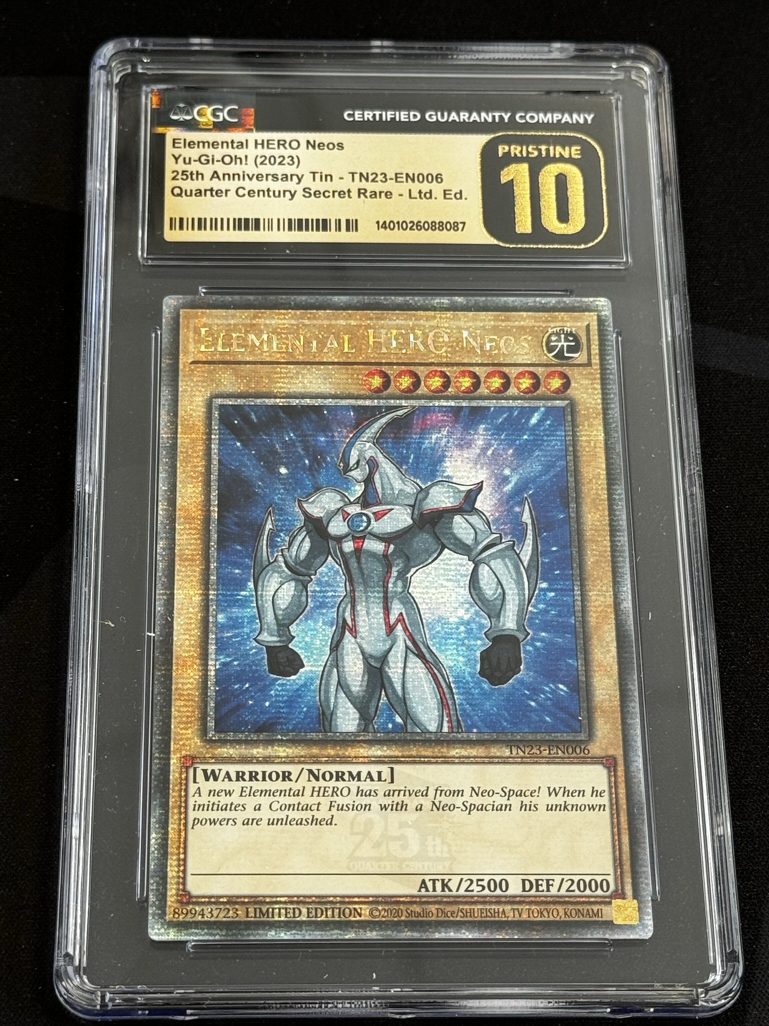 Elemental HERO Neos - TN23 6 - English - CGC 10 