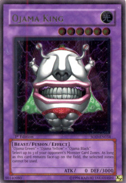 Ojama King (V.2 - Ultimate Rare) 