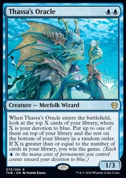Thassas Oracle (V.1) - Theros Beyond Death Promos 