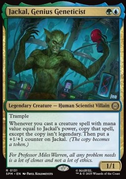 Jackal Genius Geneticist 