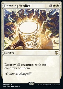 Damning Verdict - Commander Streets of New Capenna 