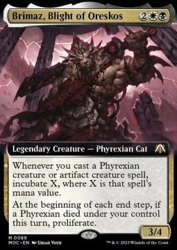 Brimaz Blight of Oreskos (V.1) - Commander March of the Machine Extras 