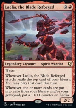 Laelia the Blade Reforged - Commander Legends Battle for Baldurs Gate Extras 