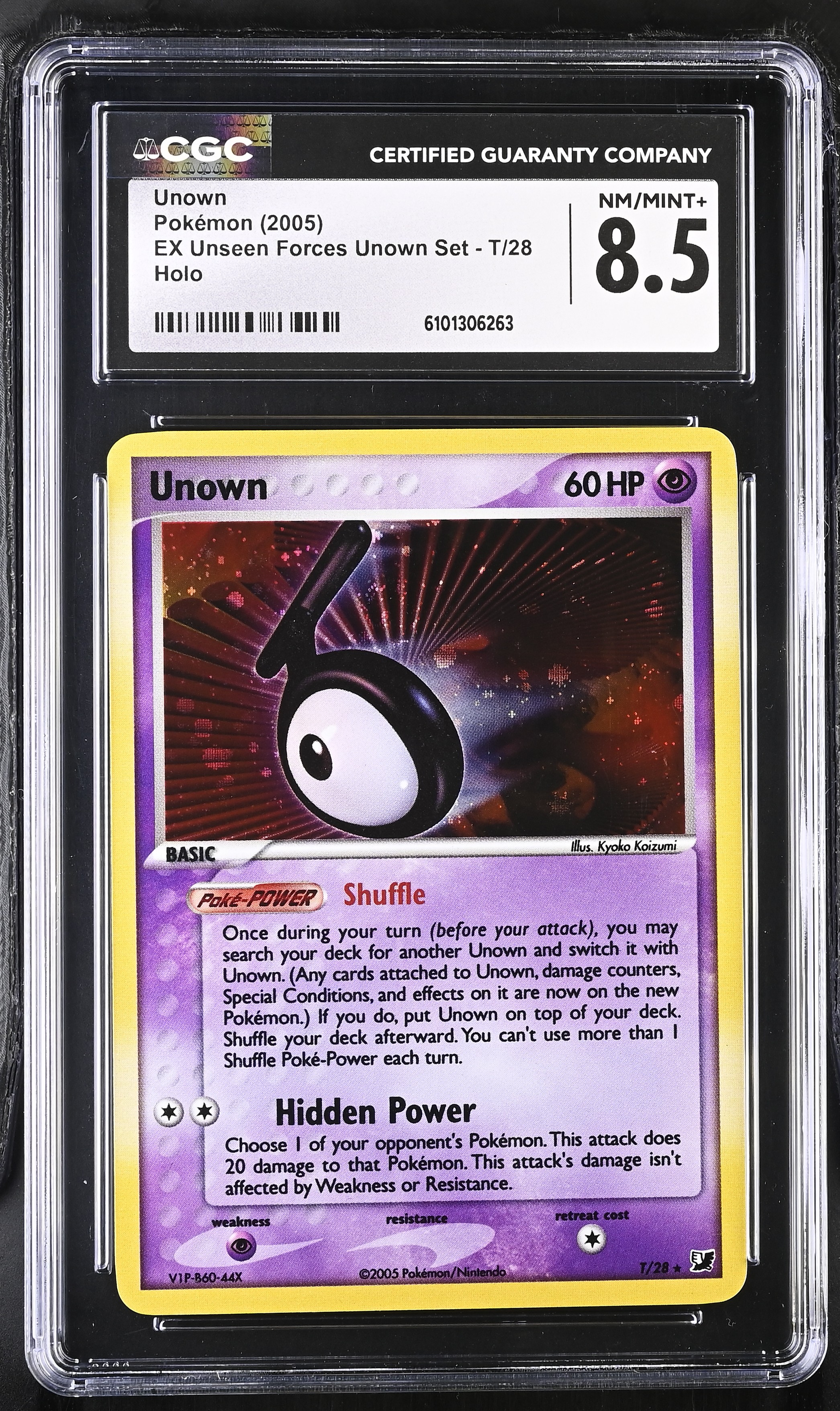 Unown - UF 28 - English - CGC 8.5 