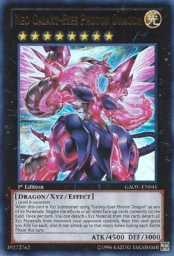 Neo Galaxy-Eyes Photon Dragon (V.1 - Ultra Rare) 