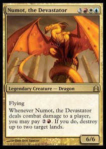 Numot the Devastator (V.1) - Commander 