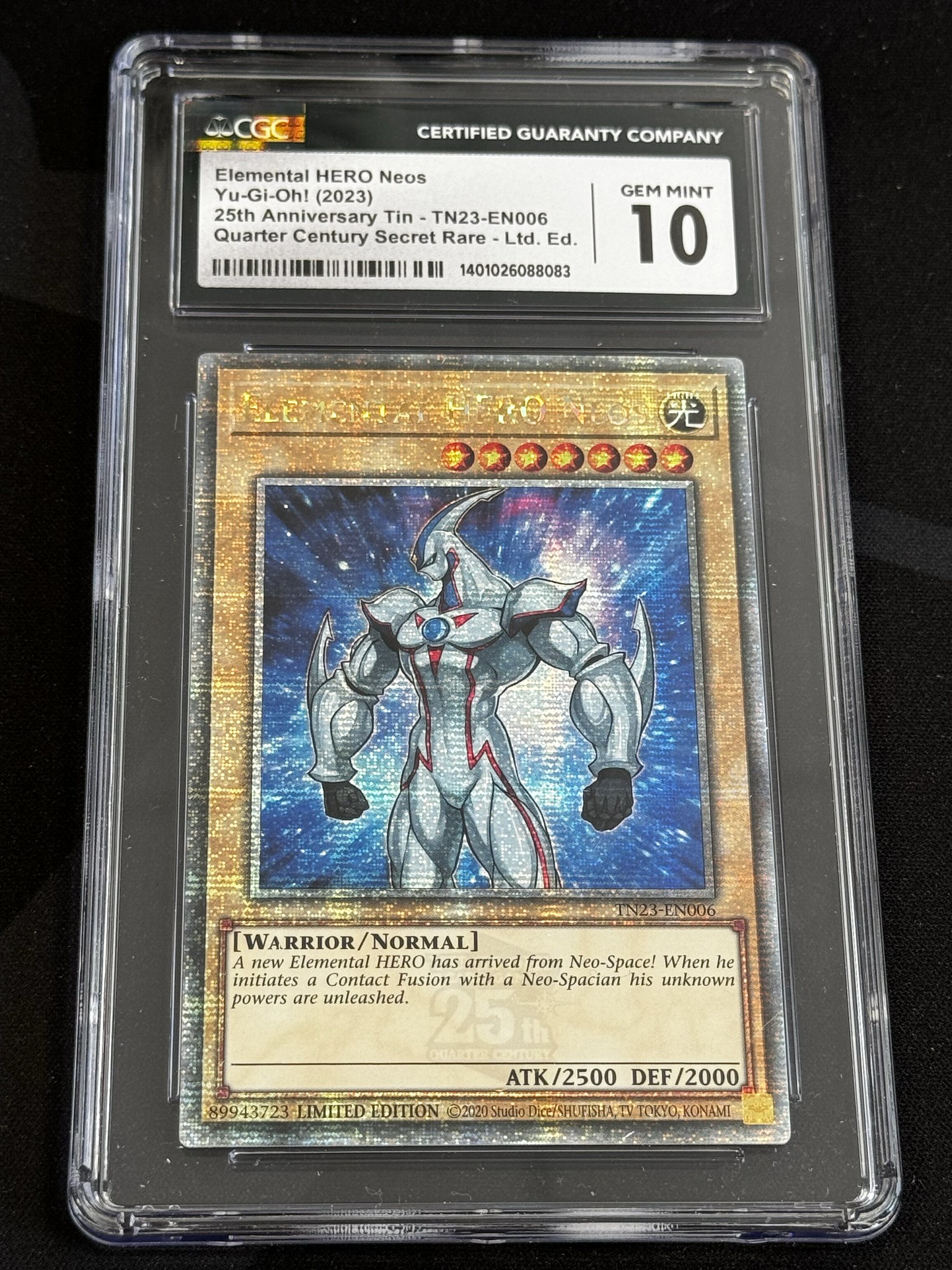 Elemental HERO Neos - TN23 6 - English - CGC 10 