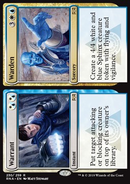 Warrant Warden - Ravnica Allegiance 