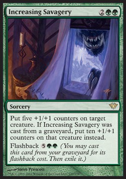 Increasing Savagery - Dark Ascension