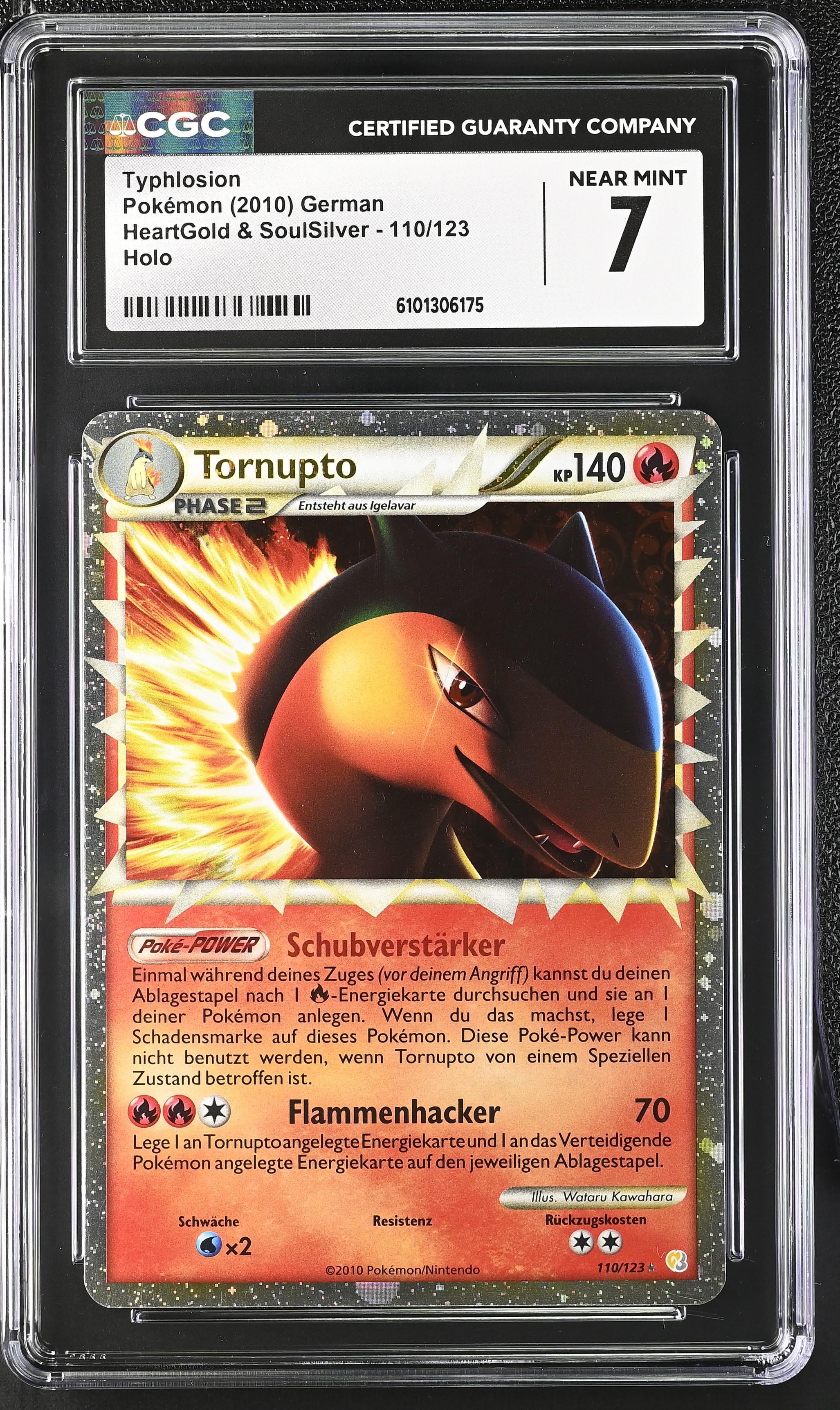Typhlosion (Afterburner) - HS 110 - German - CGC 7 