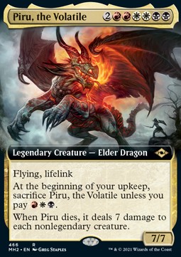 Piru the Volatile (V.3) - Modern Horizons 2 Extras 