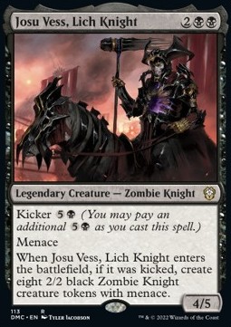 Josu Vess, Lich Knight 