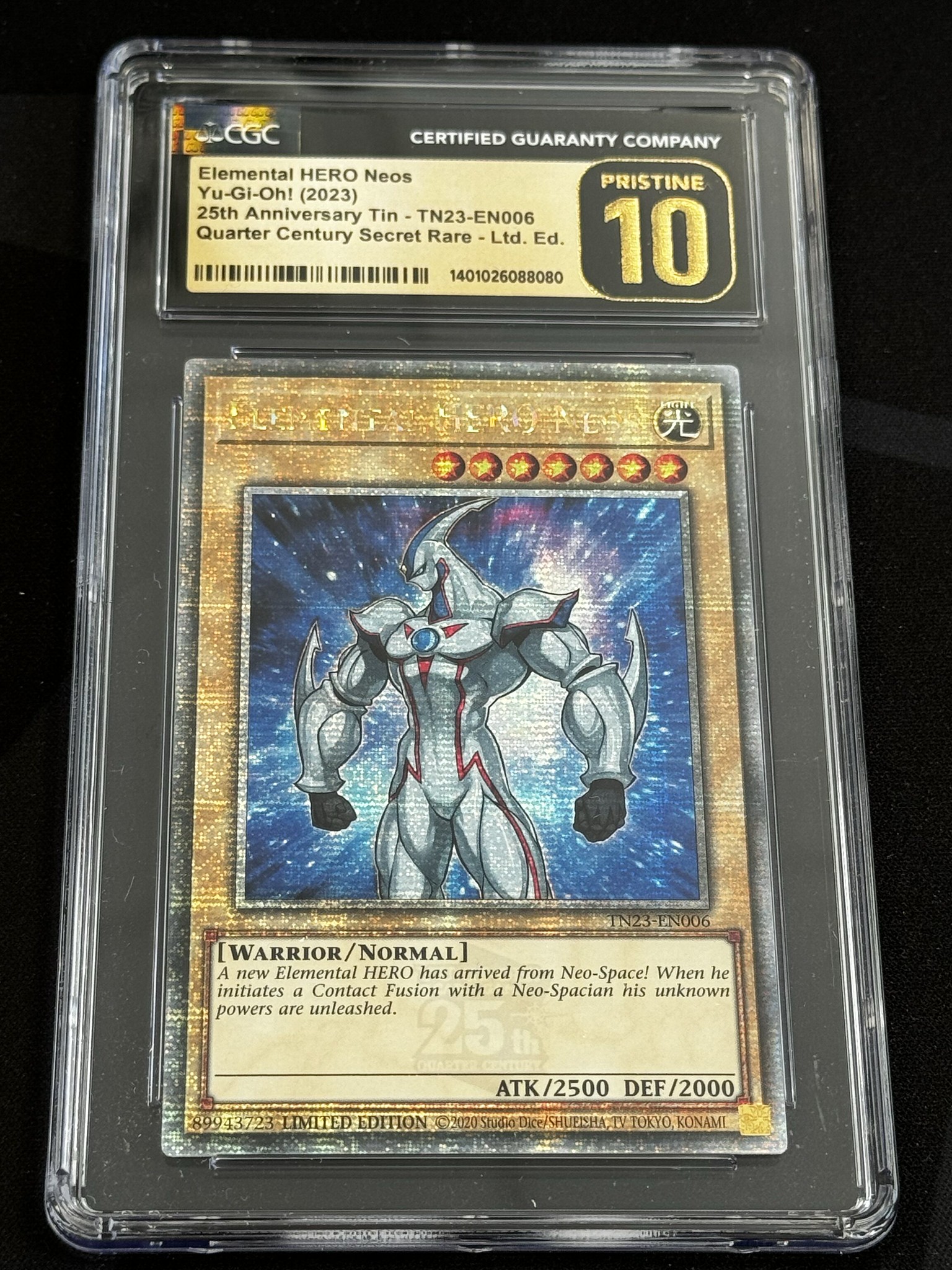 Elemental HERO Neos - TN23 6 - English - CGC 10 