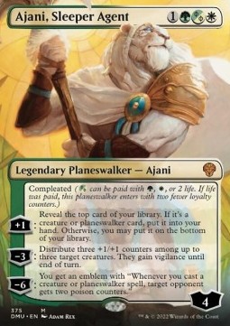 Ajani Sleeper Agent (V.3) - Dominaria United Extras 