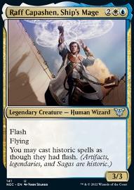 Raff Capashen, Ship's Mage 