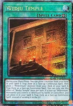 Wedju Temple (V.2 Quarter Century Secret Rare) 