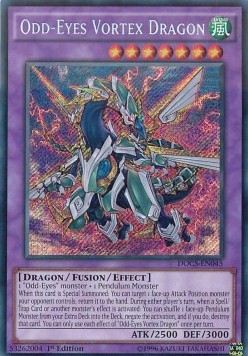 Odd-Eyes Vortex Dragon (V.1 - Secret Rare)