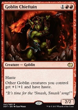 Goblin Chieftain - Duel Decks Merfolk vs. Goblins 
