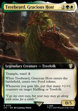 Treebeard Gracious Host - Commander The Lord of the Rings Tales of Middle earth Extras