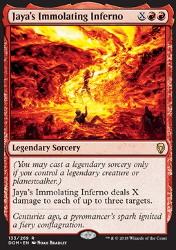Jaya's Immolating Inferno 