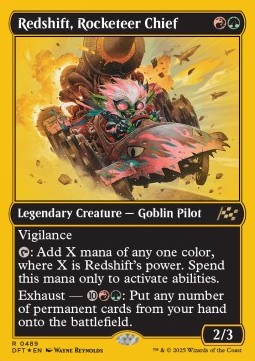 Redshift Rocketeer Chief 