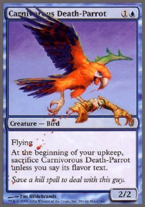 Carnivorous Death-Parrot 