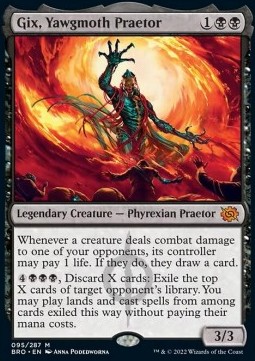 Gix Yawgmoth Praetor - The Brothers War