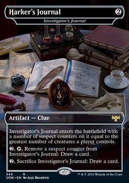 Investigators Journal (V.1) - Innistrad Crimson Vow Extras