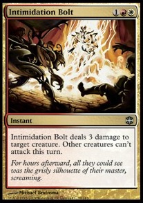 Intimidation Bolt - Alara Reborn 