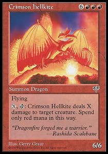Crimson Hellkite - Mirage 