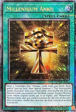 Millennium Ankh (V.3 Quarter Century Secret Rare) 