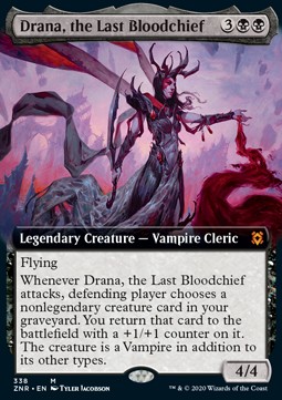 Drana the Last Bloodchief - Zendikar Rising Extras 