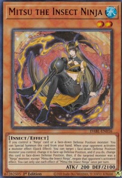 Mitsu the Insect Ninja (V.1 - Ultra Rare) 