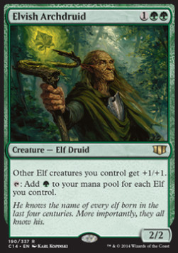 Elvish Archdruid - Commander 2014 