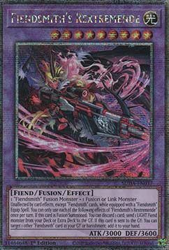 Fiendsmiths Rextremende (V.2 Quarter Century Secret Rare)