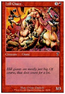 Hill Giant - Seventh Edition