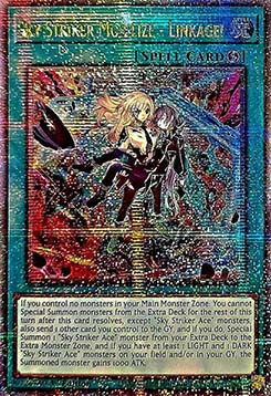 Sky Striker Mobilize Linkage! (V.2 Quarter Century Secret Rare)